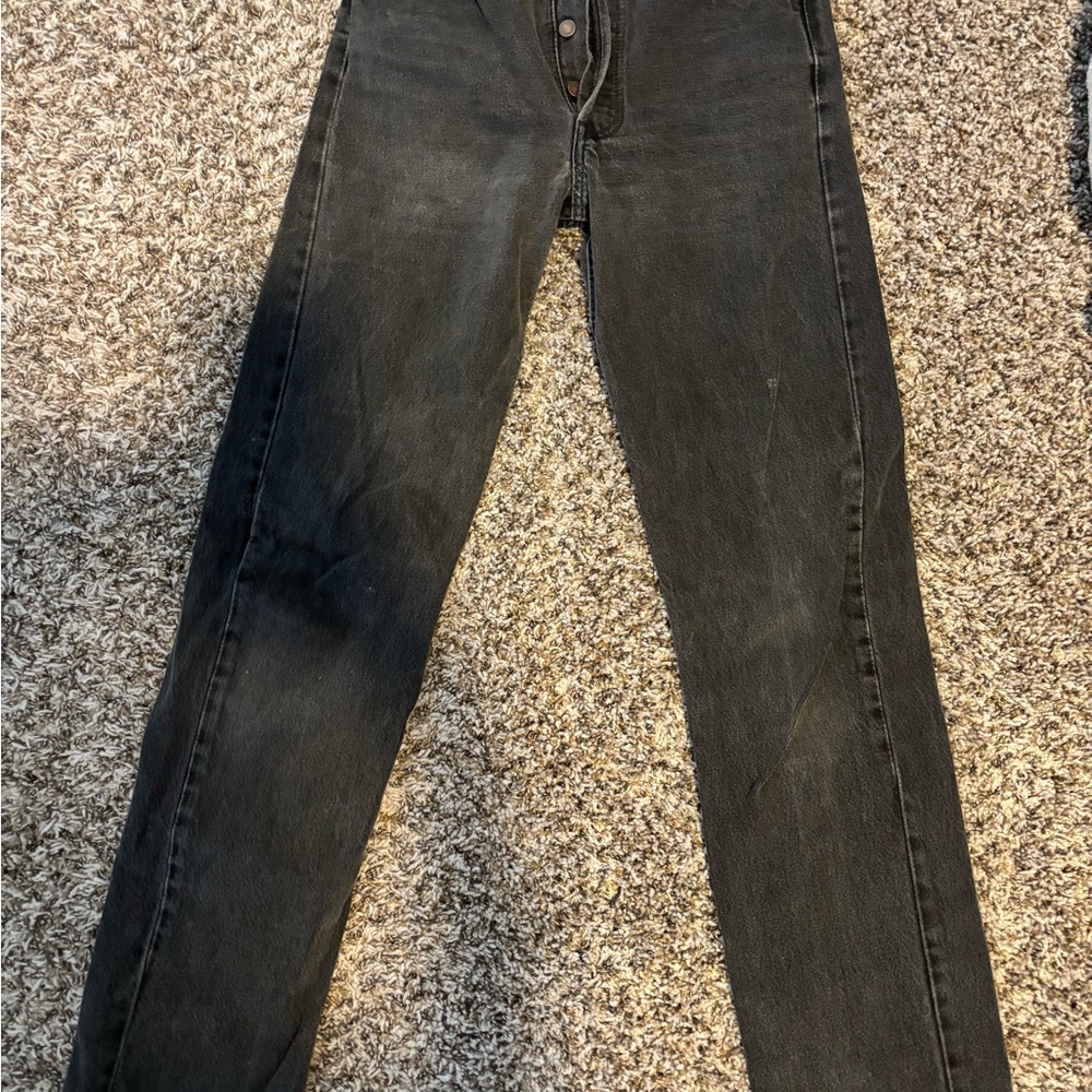 Levi's Women's Black Boyfriend Jeans